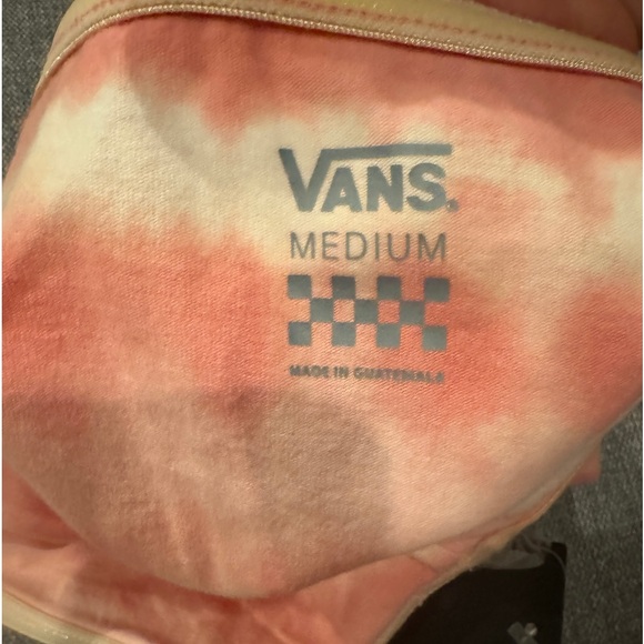 Vans SunWaves tie dye tube top in pink - Picture 5 of 5